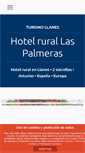 Mobile Screenshot of hotellaspalmerasllanes.com